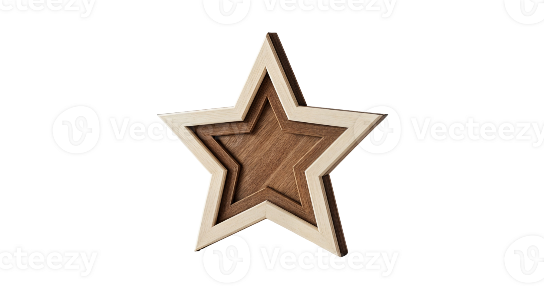 Shiny Golden Star Decoration Shape Design Symbol of Success and Achievement png