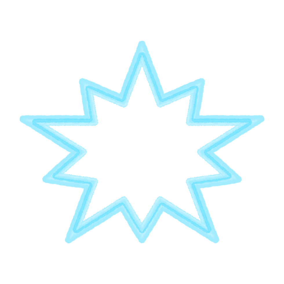 Blue star icon png