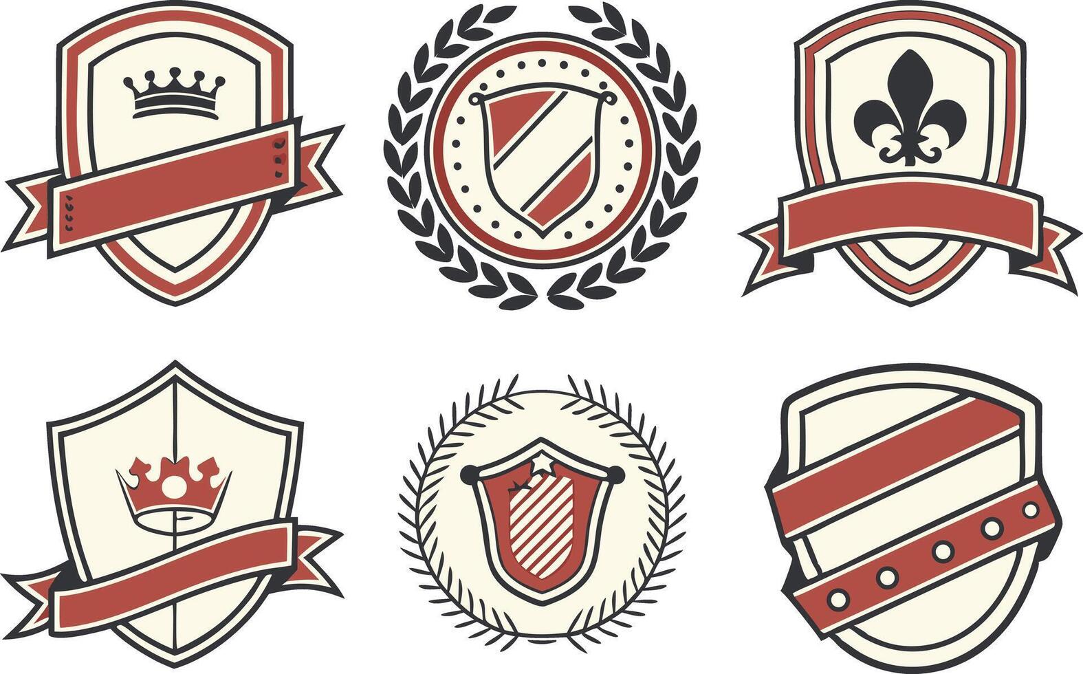Creative Vintage Badges and Labels for Branding vector