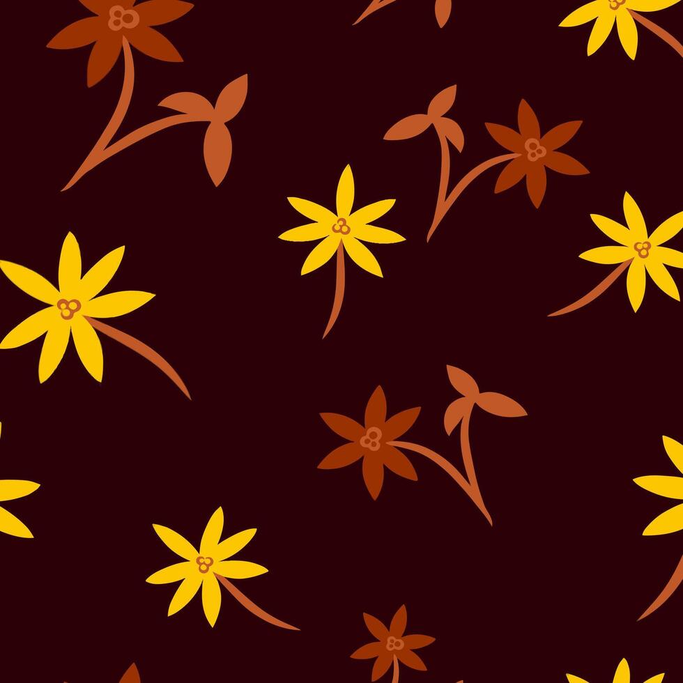Abstract Flower background suitable for home paper purpose vector