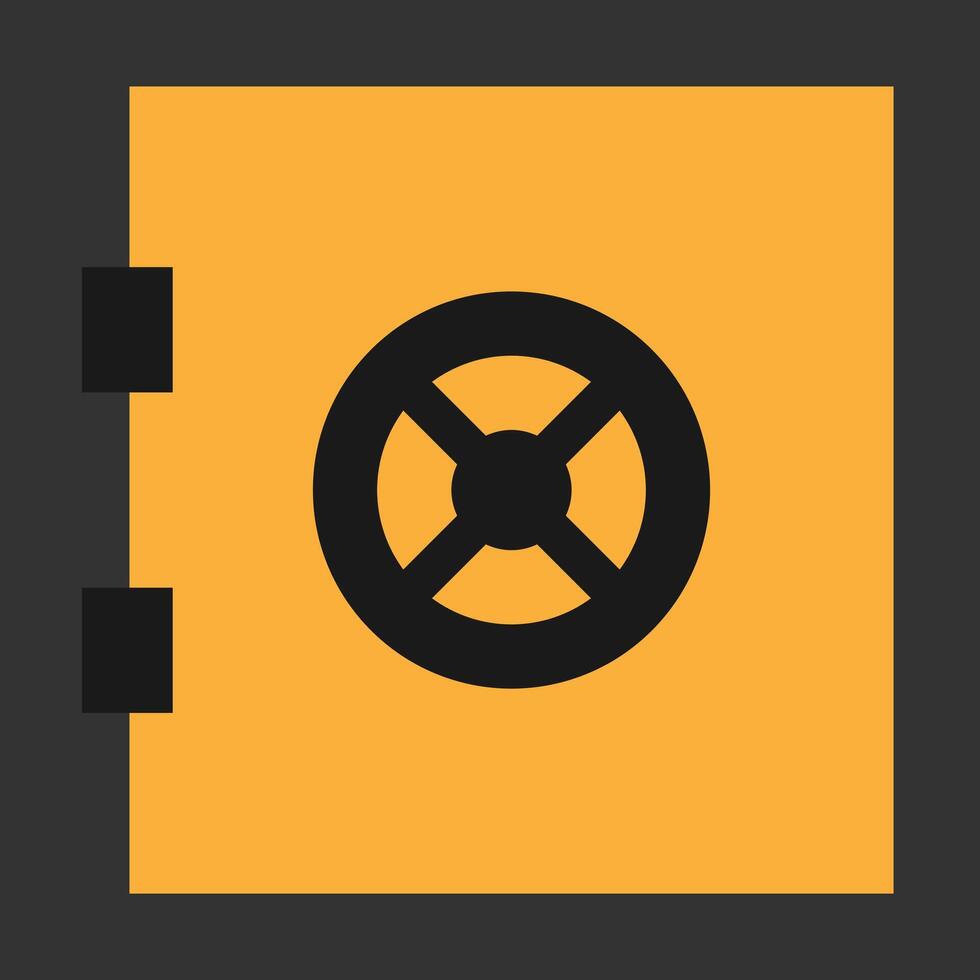 Strongbox Euro Lock vector