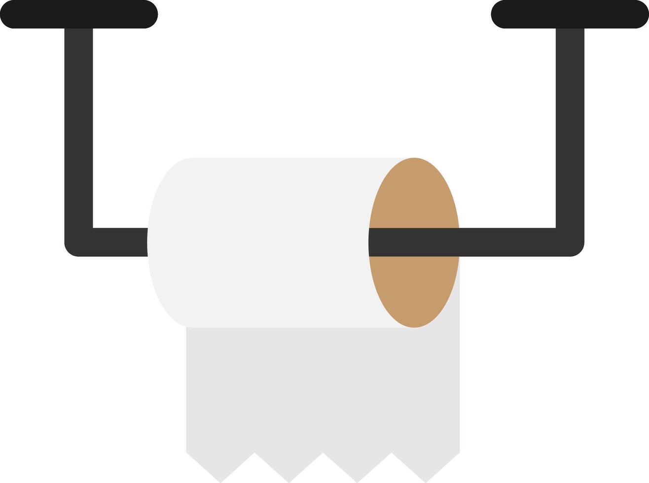Toilet Paper Tissue vector