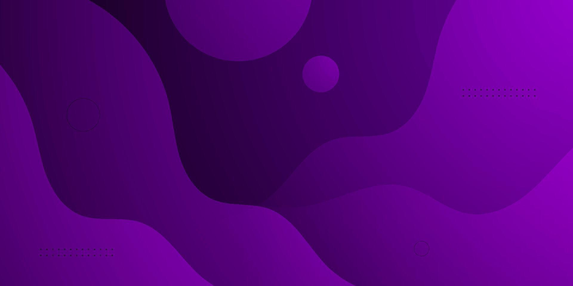 Abstract dark purple wave background. Simple trendy pattern background. Cool banner design. vector