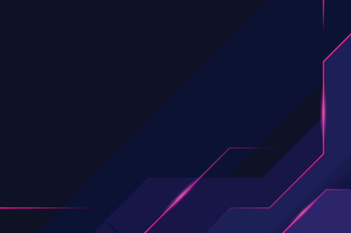 Technology Abstract Template with Gradient Colors and Futuristic Vibe vector