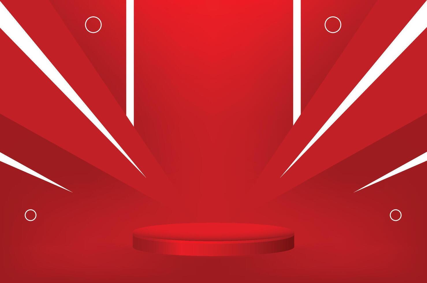 Background Sale Stand With Podium for advertising vector