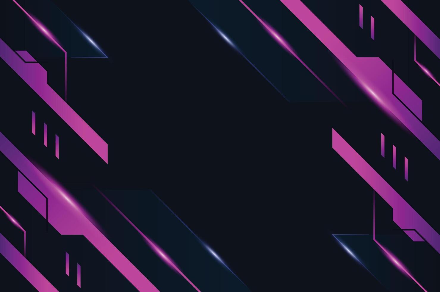 Futuristic Technology Background with Gradient Glow and Digital Elements vector