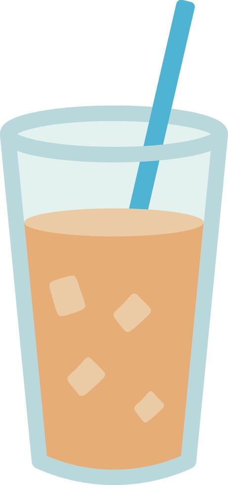 Flat Style Icons of Refreshing Summer Beverages vector
