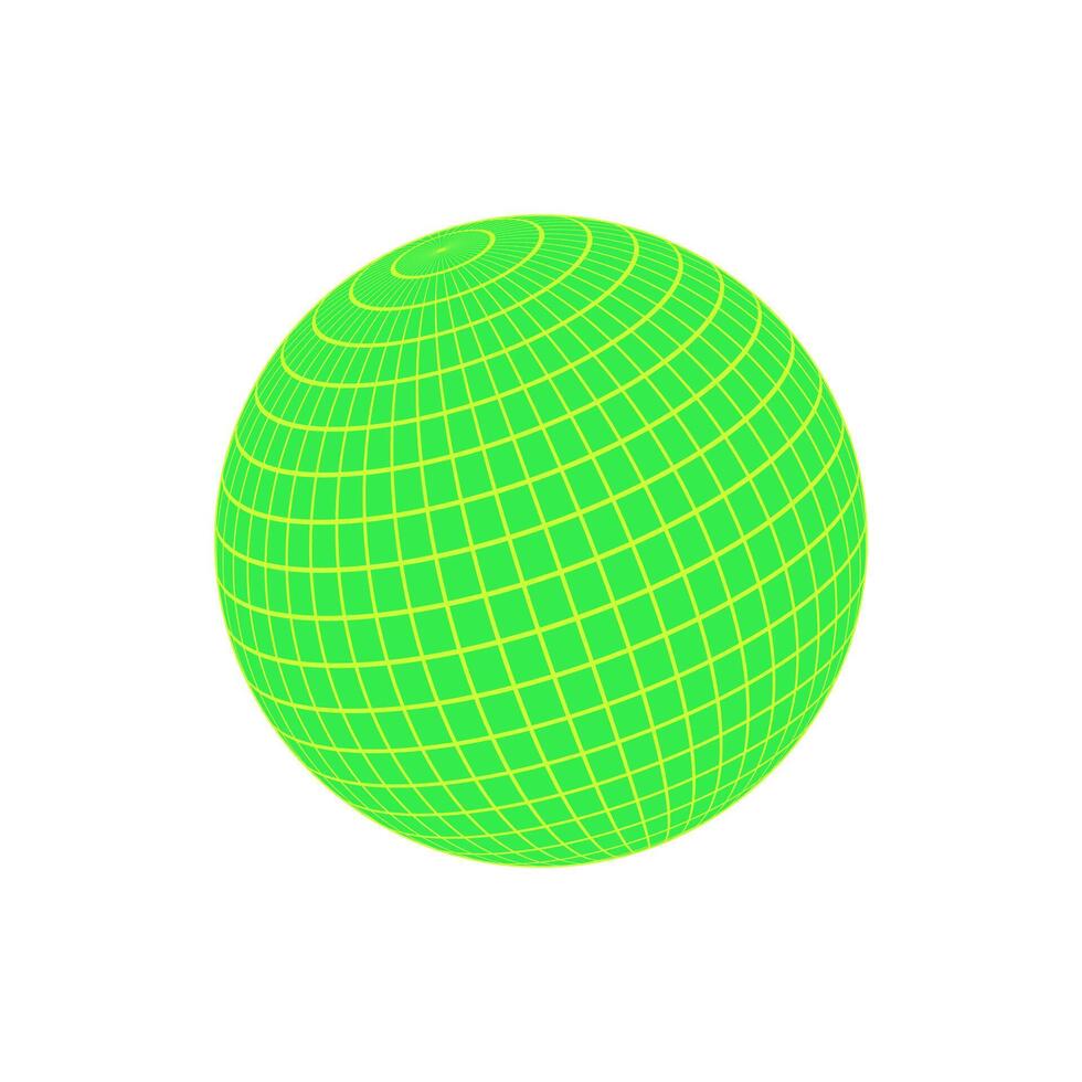 Y2k 3d grid ball patch, 90s retro neon mesh shape object, brutal art geometric net pattern figure icon, y2k trendy 3d wireframe form illustration, cyber tech geometry grid structure graphic. vector