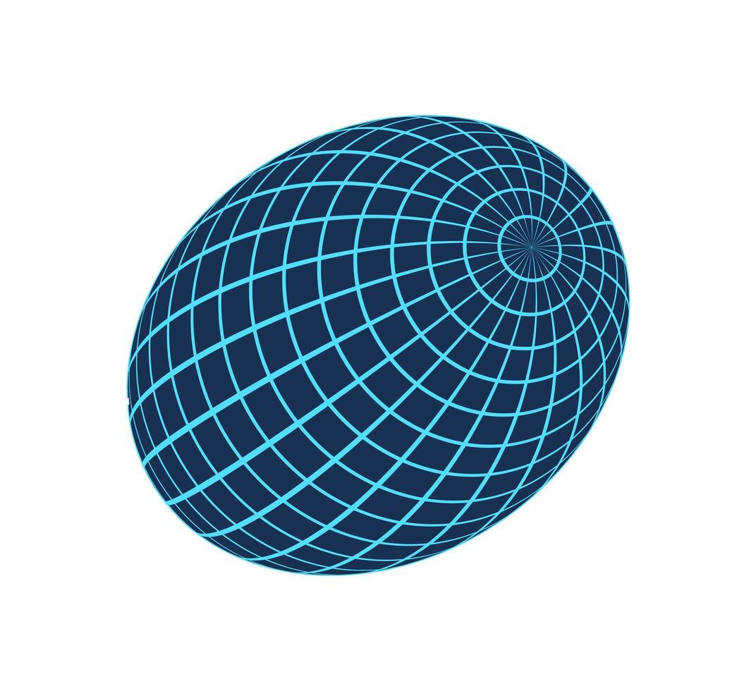 Y2k 3d grid pattern sphere, brutal art neon 3d wireframe element graphic, y2k geometry net form symbol, cyber tech geometric wire frame figure illustration, cyberpunk trendy mesh structure icon. vector
