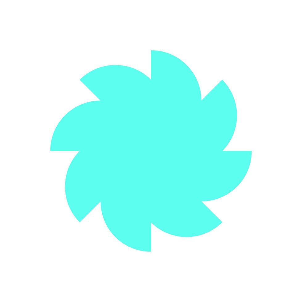 Y2K abstract swirl element. Retro psychedelic shape with a modern aesthetic. Ideal for decoration, this graphic icon showcases a vibrant pattern inspired by the 90s and Y2K design trends. vector