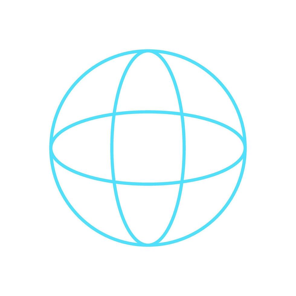 90s brutal grid planet shape, vaporwave geometric grid structure icon, cyberpunk neon mesh pattern form graphic, 90s retro geometry net shape illustration. vector