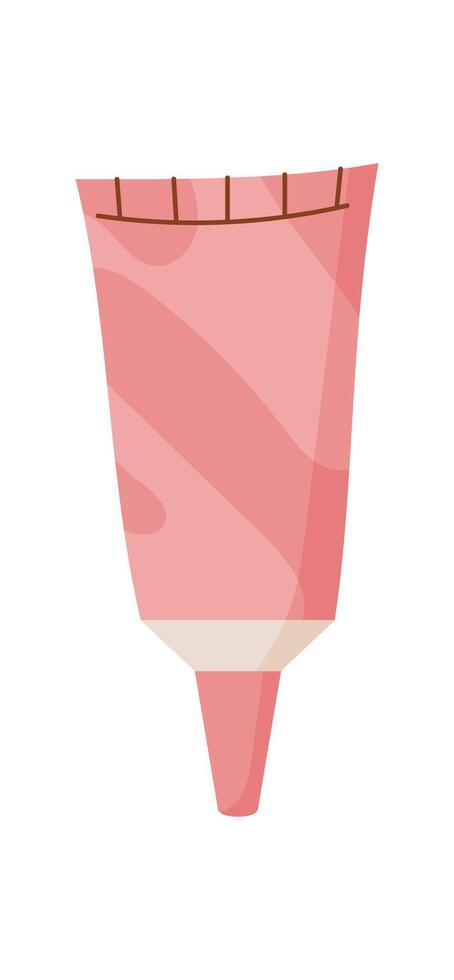 Trendy organic skin care shampoo jar, minimal antiaging skincare product tube, flat isolated beauty lotion bottle, cartoon cleansing bodycare cream pack, illustration. vector