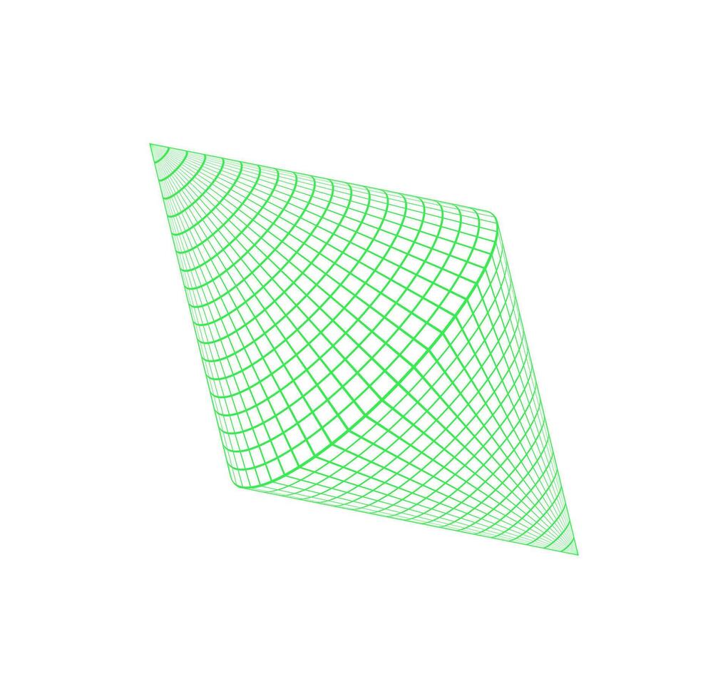 Y2k 3d wireframe crystal patch, y2k neon wire frame shape illustration, cyber tech trendy 3d wireframe form object, futuristic geometric grid pattern figure icon. vector