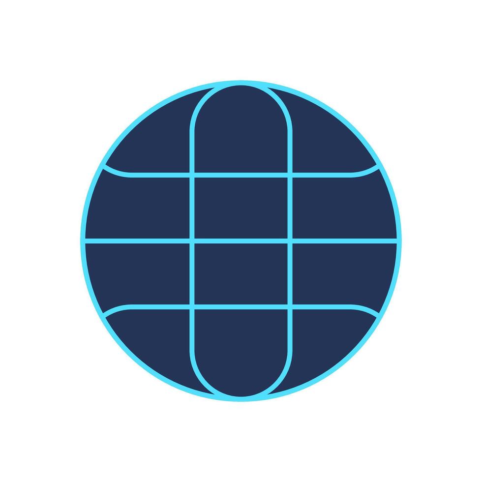 Y2k grid globe icon, brutal art geometry net pattern figure symbol, cyberpunk neon grid shape object, cyber tech abstract wire frame structure icon, futuristic geometric 3d wireframe form graphic. vector