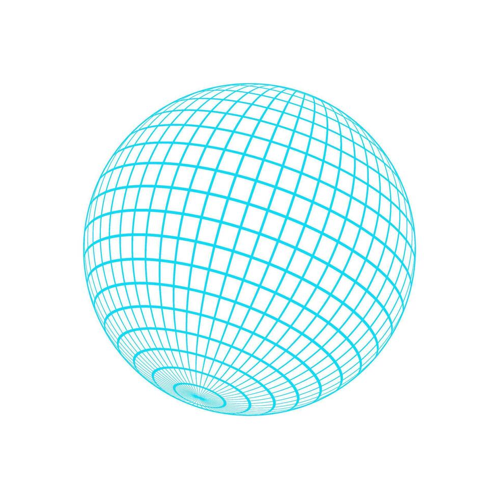 90s brutal 3d wireframe sphere, 90s retro trendy 3d wireframe figure illustration, futuristic abstract grid pattern structure icon, cyber tech geometric mesh shape graphic. vector