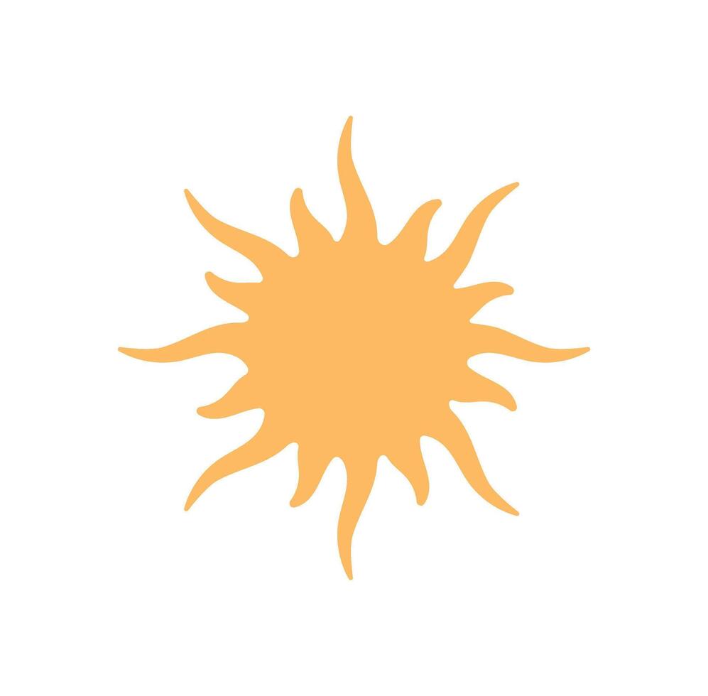 Sunscreen sun icon, flat skin protection moisturizer pack, cartoon solar screen spray bottle, creative sunblock oil product, uv block cream container, vector