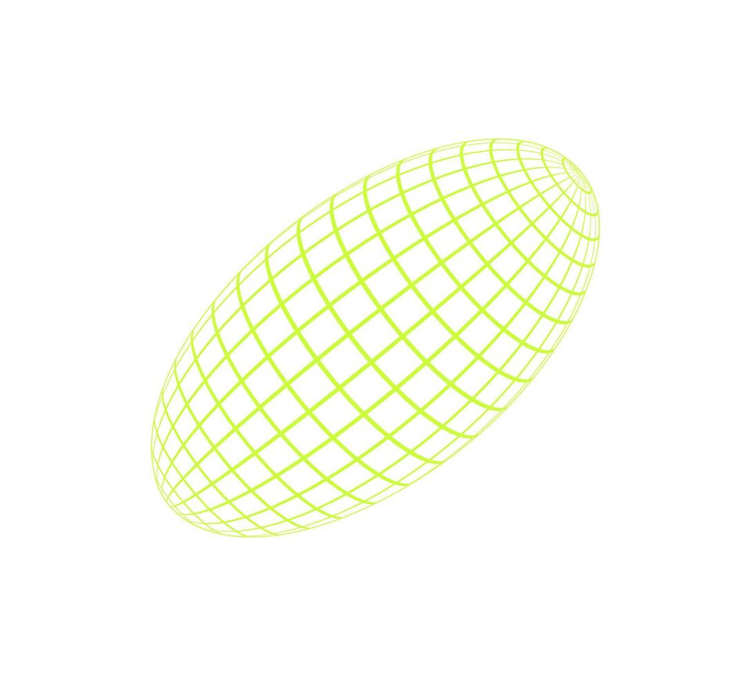 Cyberpunk 3d grid planet patch, cyber tech geometry mesh pattern element object, brutal art trendy net structure illustration, futuristic geometric 3d wireframe shape symbol. vector