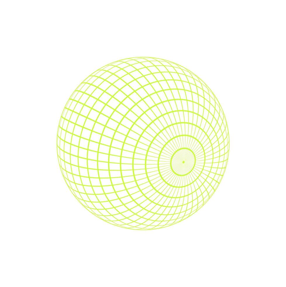 Y2k 3d grid ball patch, cyberpunk trendy grid structure symbol, y2k geometric mesh pattern shape object, brutal art abstract 3d wireframe figure illustration, cyber tech neon net element icon. vector
