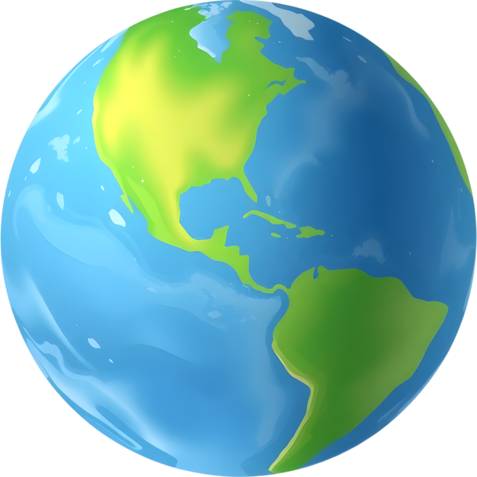 Earth Globe Illustration png