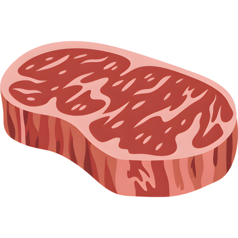 Illustration of Raw Steak png