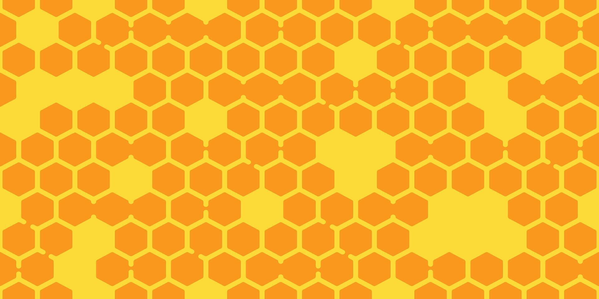 honeycomb seamless pattern beehive honey bee scarf isolated cartoon tile wallpaper repeat background illustration doodle textile gift wrapping paper design vector