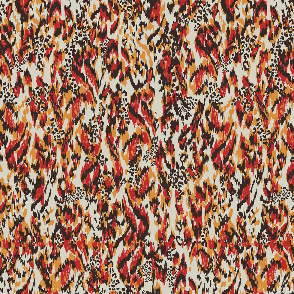 leopard animal skin pattern vector