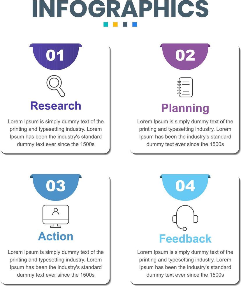 Business growth and health mapping Presentation design for presentation and research purposes vector