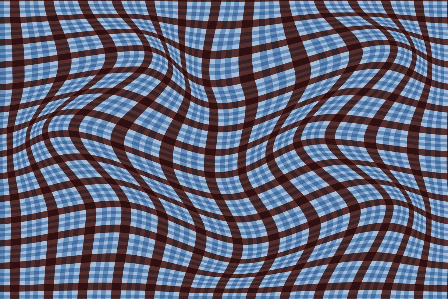 simple abstract dark and light color plaid check wavy line pattern wavy plaid grid vector