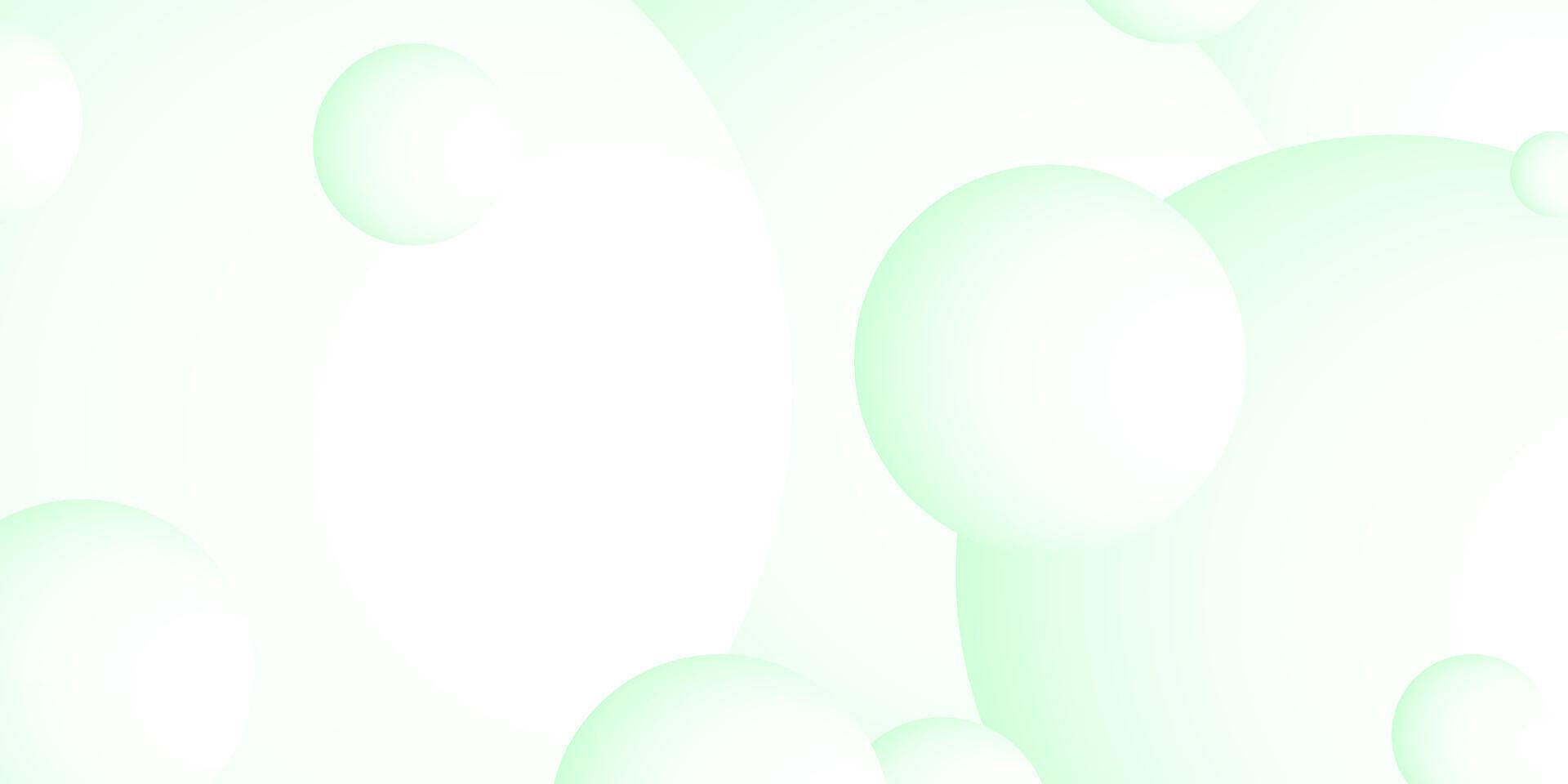 Minimal Background with Floating 3D Spheres vector