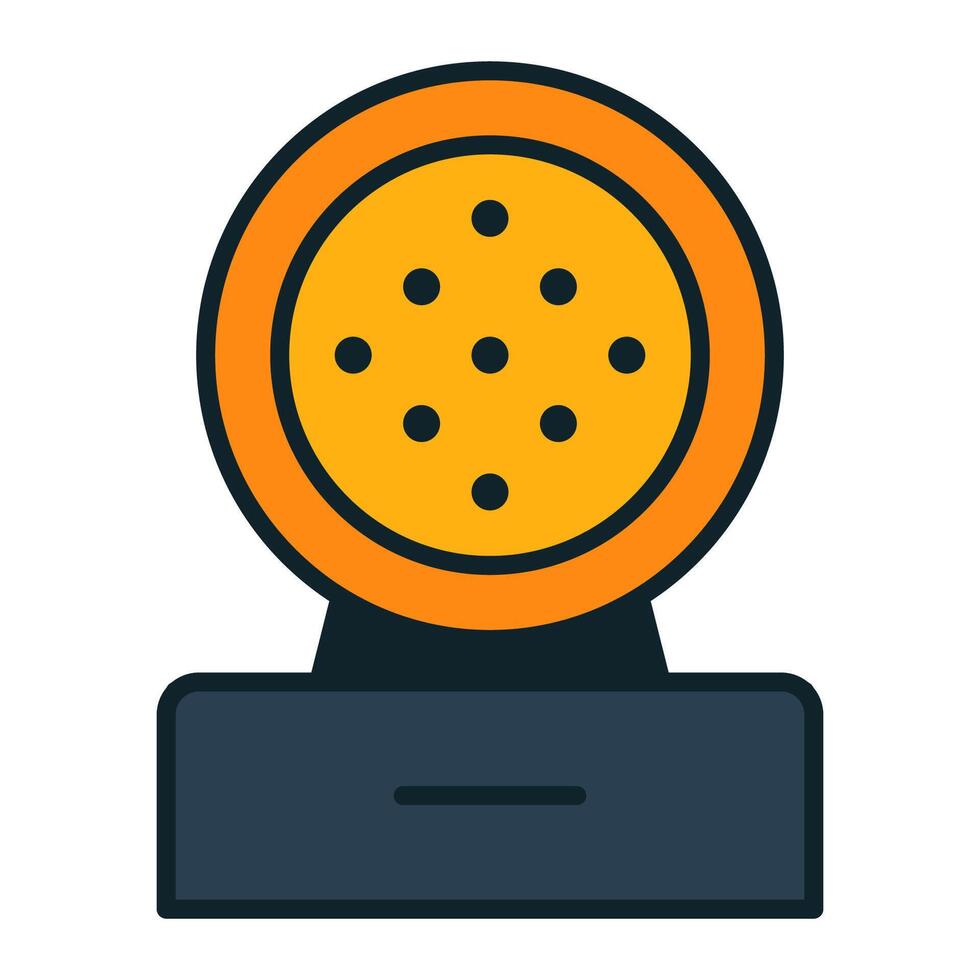 Traffic signal used for road safety in urban area vector