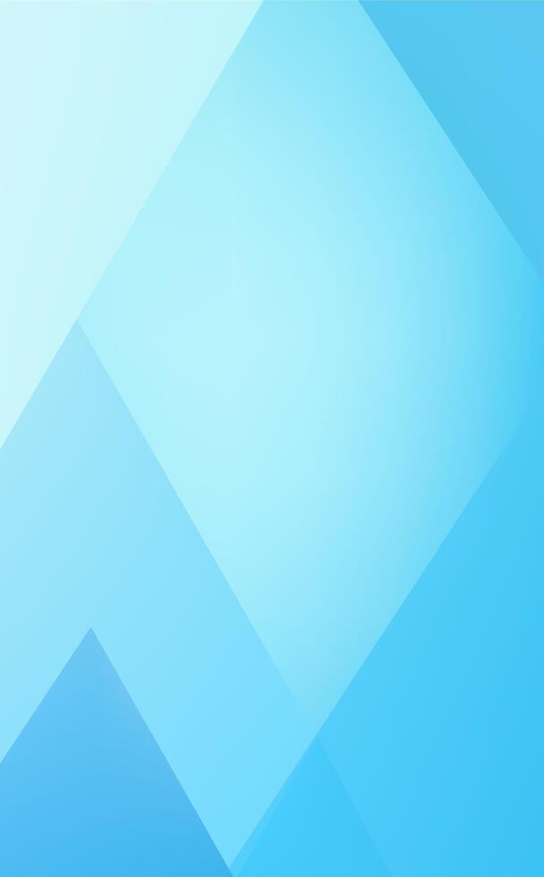 Blue color polygon background with geometric triangle shapes vector