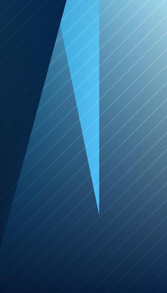 Blue and dark blue color background with elegant stripes lines vector