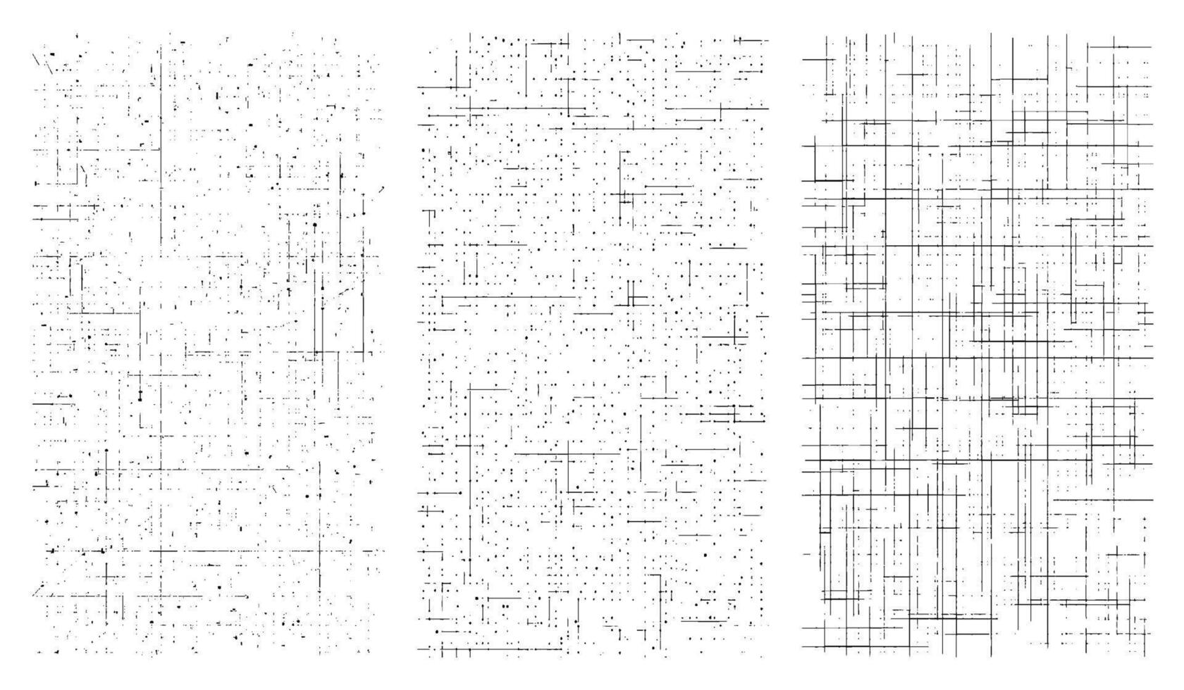 geometric abstract dot grid line pattern Minimal digital background texture design on transparent backdrop minimal tech inspired network layout modern artistic background element vector