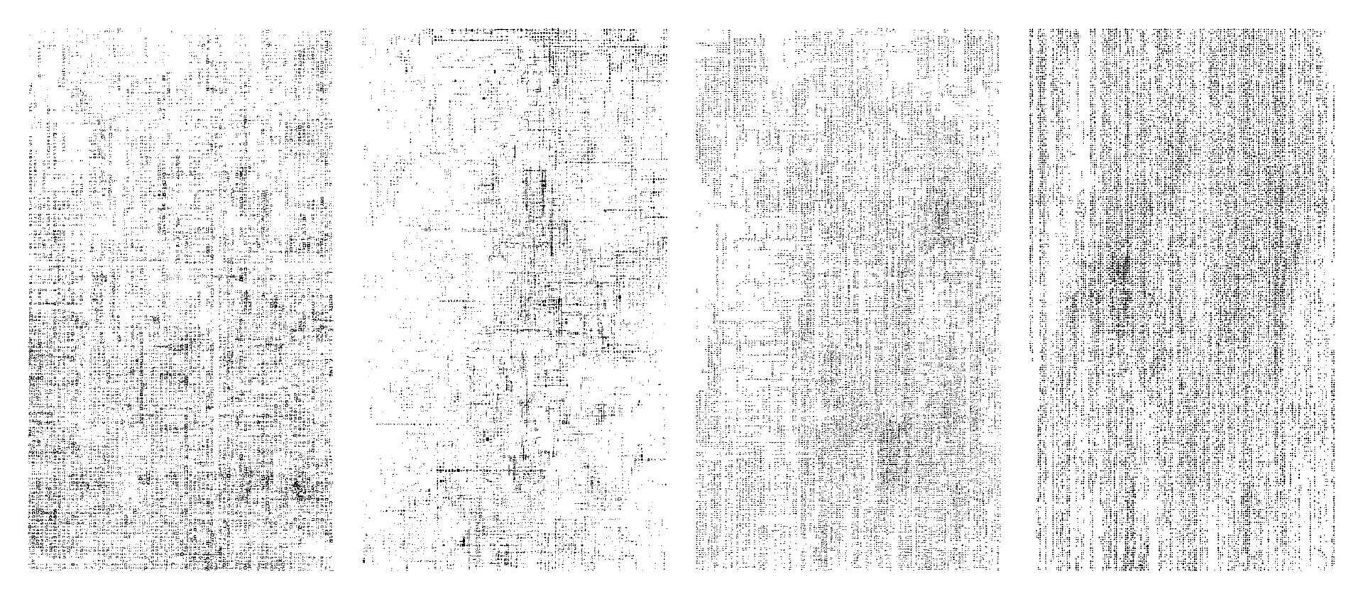 grunge noise texture with scratch lines and static glitch effect, digital grain pattern background isolated on transparent background for retro or vintage design overlays vector