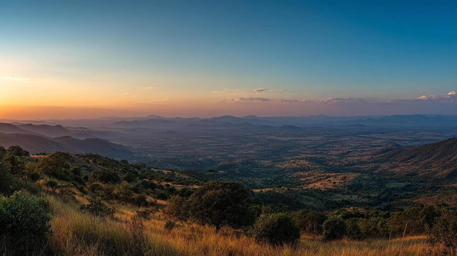 Outdoor scenes captured in calm photography style photo