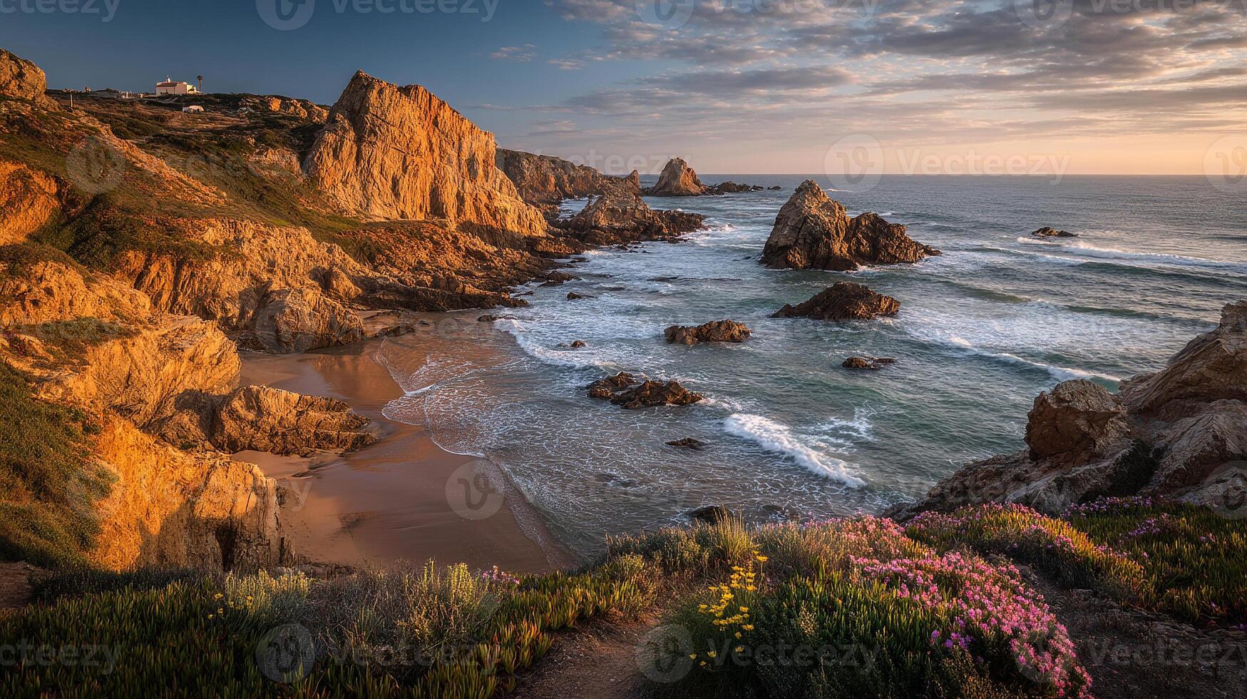 Calm natural beauty in high-resolution photography photo
