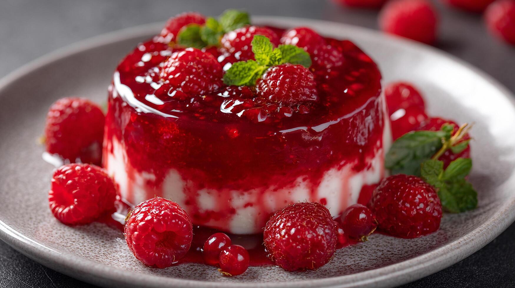 High clarity dessert image-with sharp focus photo