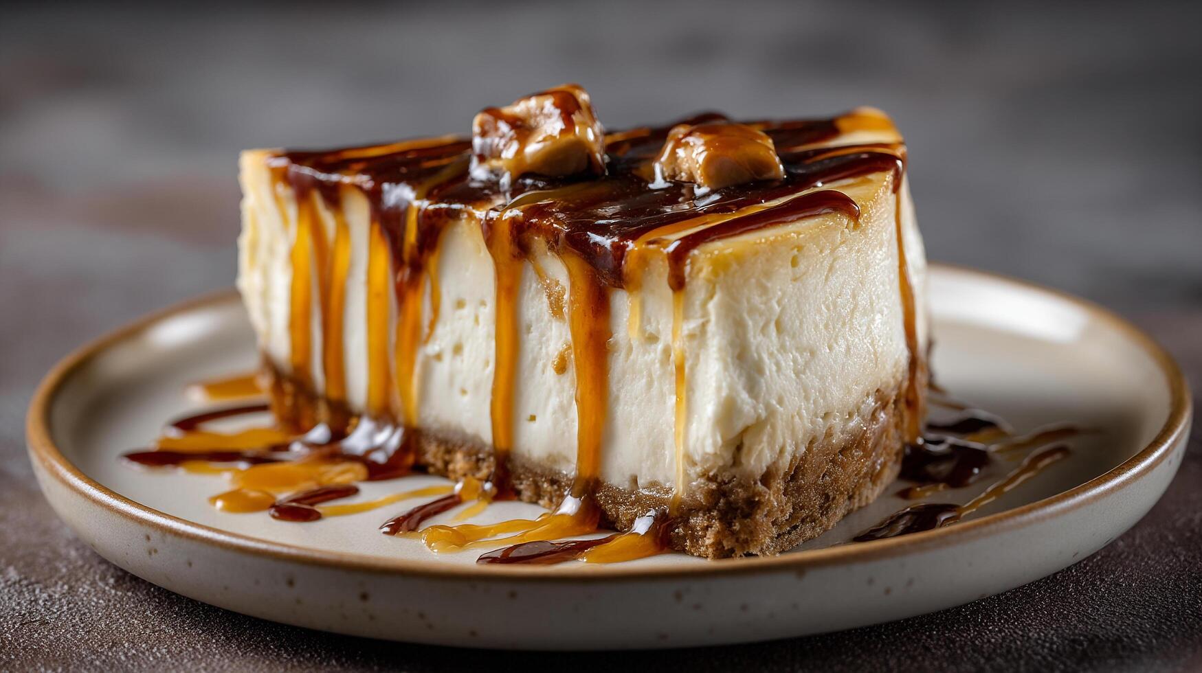 Close up dessert photo with clear details