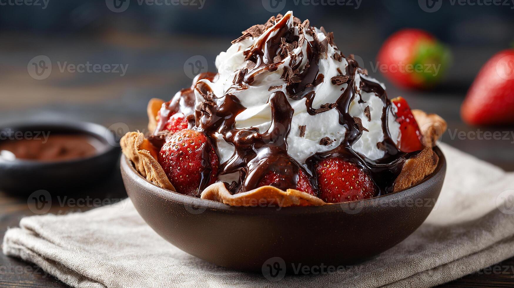 Clear-photo of-delicious dessert textures photo