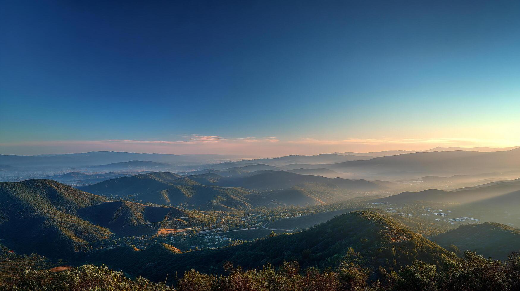 Realistic outdoor light in high-resolution natural scenery photo