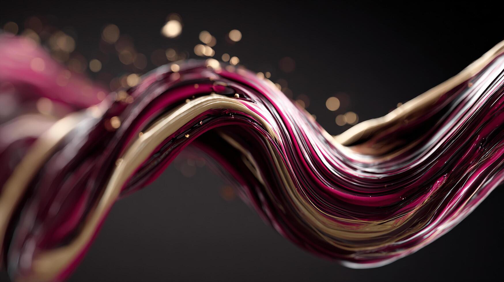 High resolution luxury background photo with smooth wave photorealistic textures