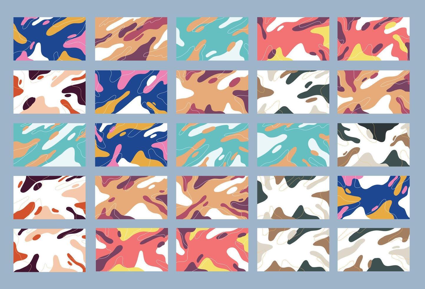 Colorful abstract patterns for design vector