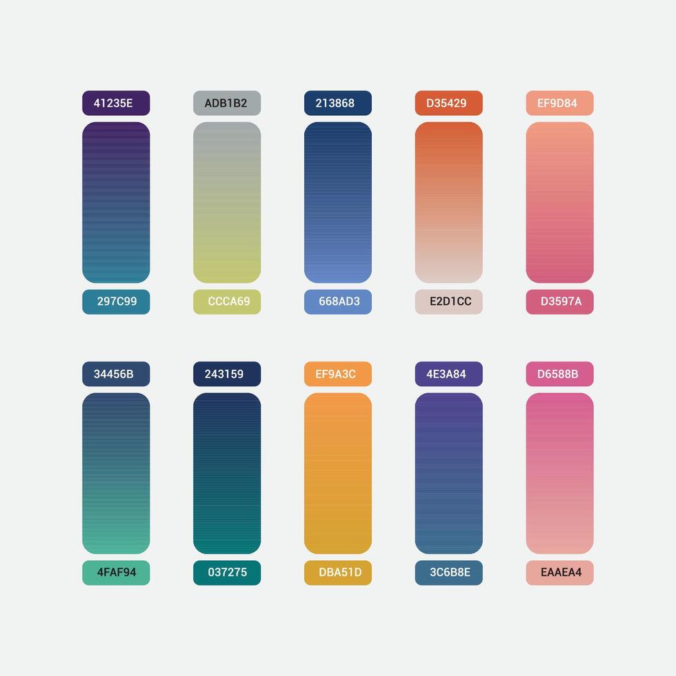 Colorful Gradient Palette Background vector