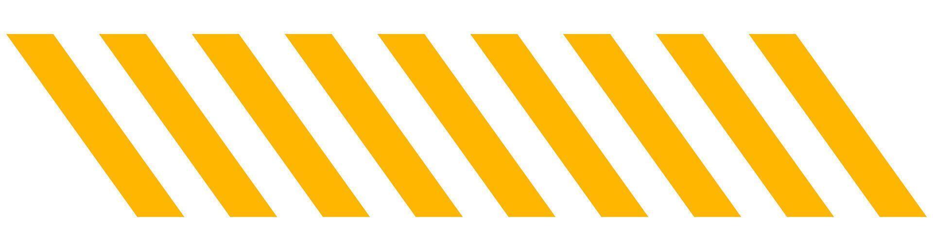 Yellow Diagonal Lane Marking Road Paint VectorRAD SIGN vector