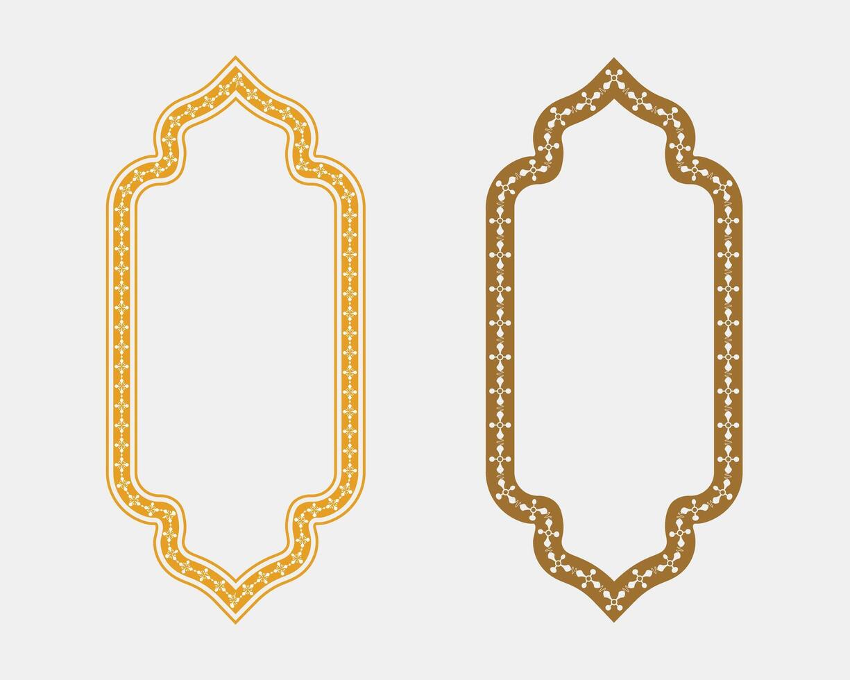 Frame design collection with beautiful border elements and text boxes, perfect for greeting cards and poster templates vector