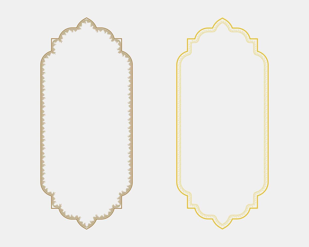 Beautiful line floral art frame and decorative text box layout set with elegant plant borders for high-end branding and covers vector