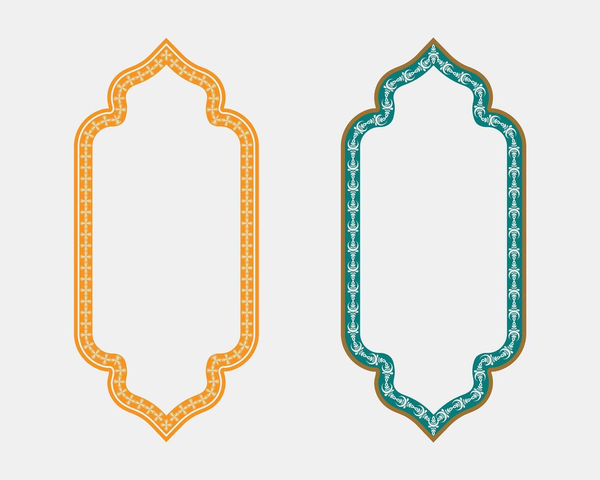 Minimalist floral frame and border design with clean text box templates, suitable for elegant product covers, posters, and label design vector