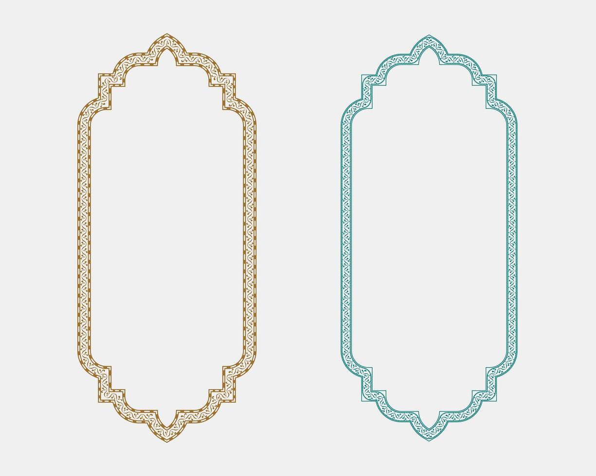 Frame collection featuring artistic text boxes, decorative plant border layouts for classy posters, invitations, and social media templates vector