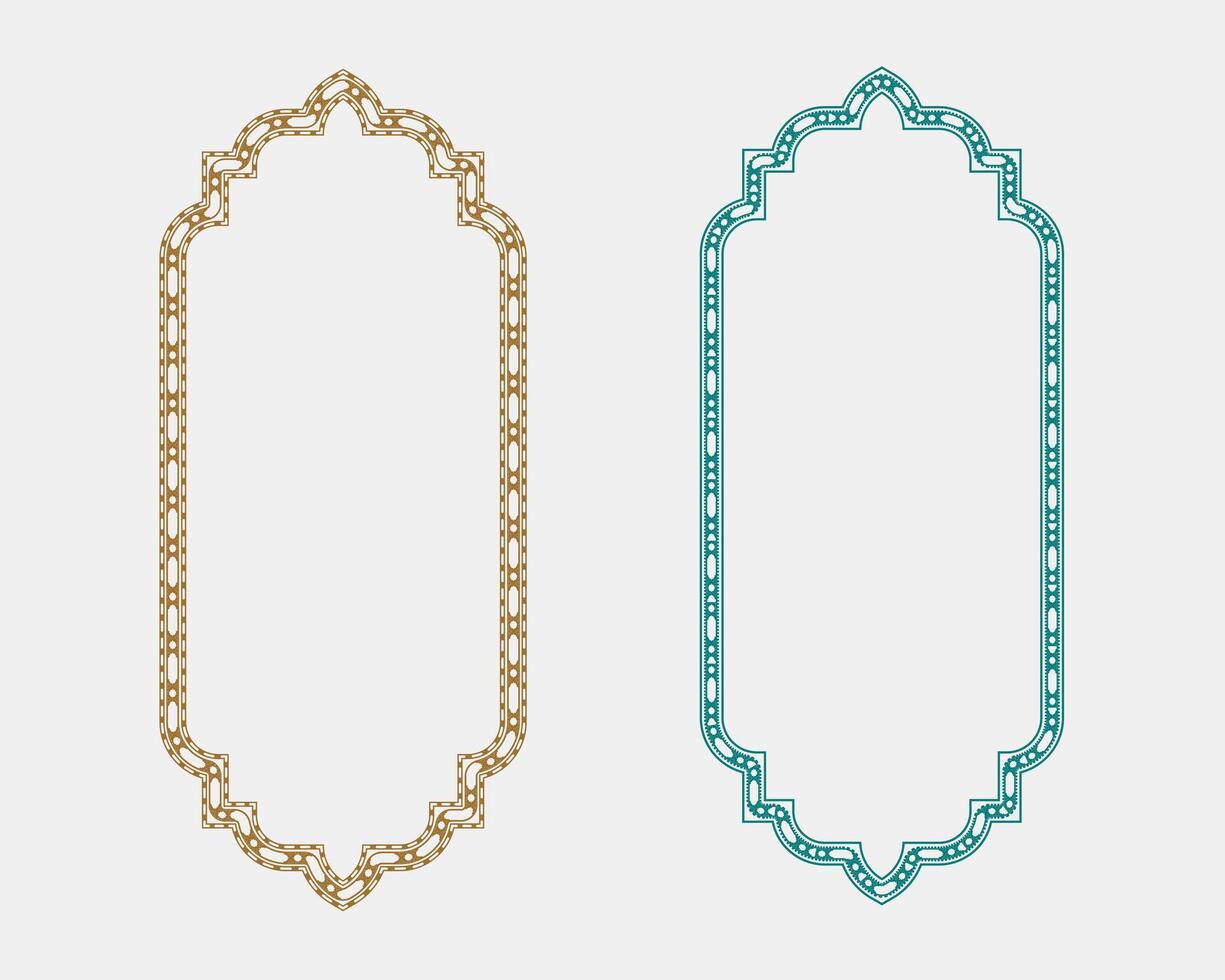 Botanical themed frame art design with floral borders, text box layouts perfect for event cards, poster backgrounds, and product design vector