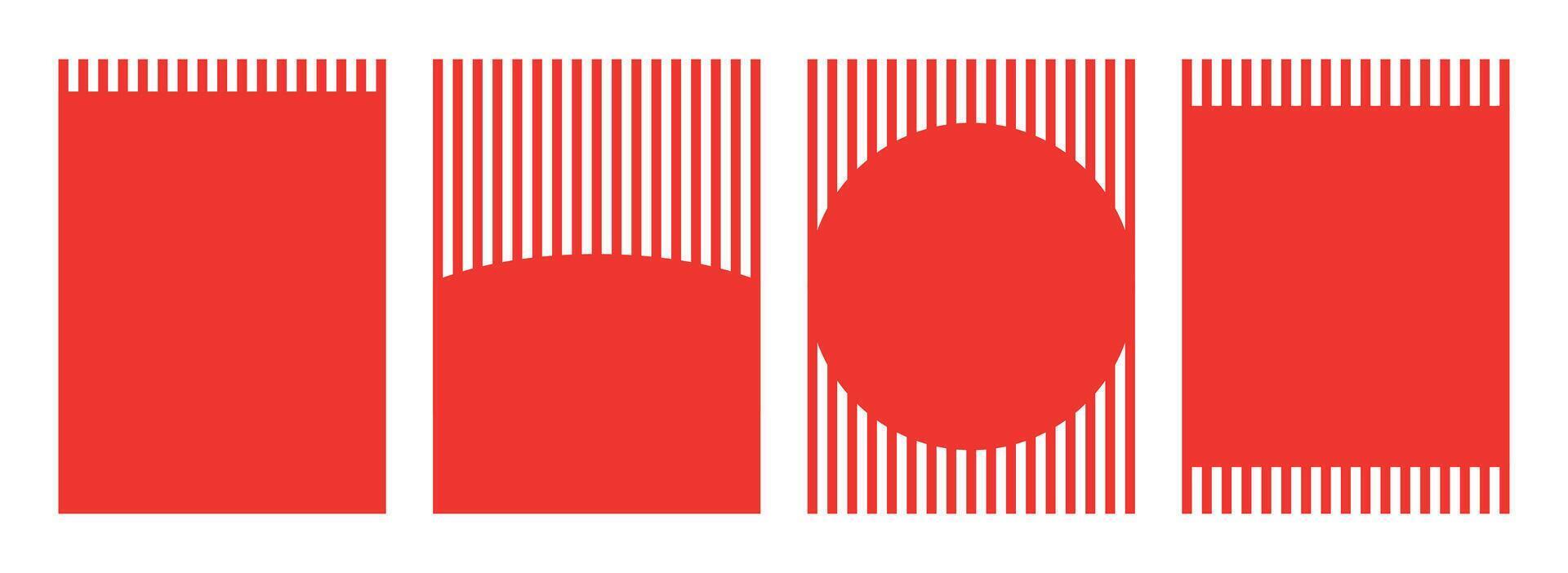 Design template japan poster minimalist vector